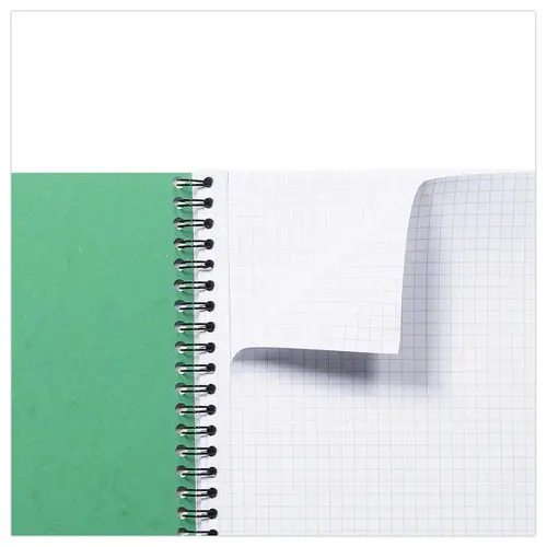 Cahier recyclé à spirales pages A5 5x5.