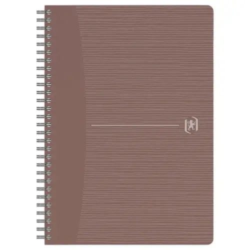 Cahier recycl&eacute; &agrave; spirales 180 pages 90g - A5 - 5x5 - OXFORD 
