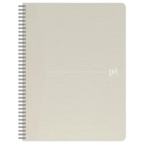 Cahier recyclé à spirales 100 pages 90gr A4 5x5.