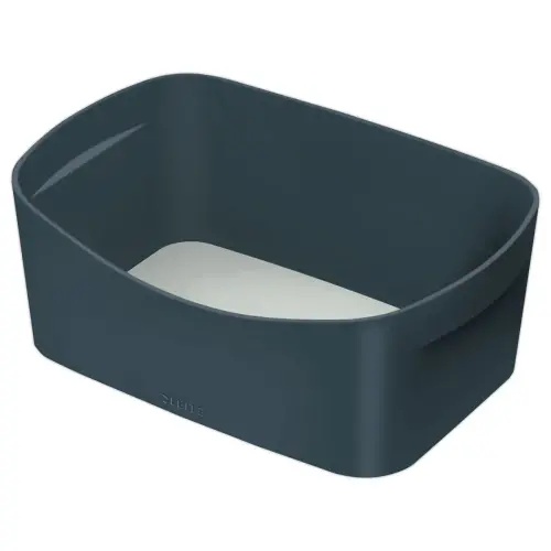 Bo&icirc;te de rangement sans couvercle MyBox Cosy - Gris - LEITZ 