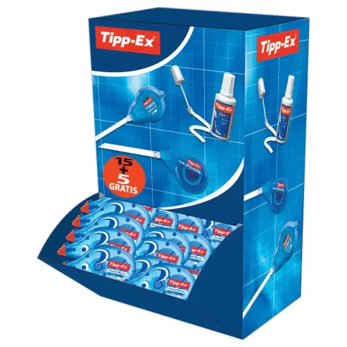 20 Rubans correcteurs Pocket Mouse - 6 m x 5 mm - Tipp-Ex