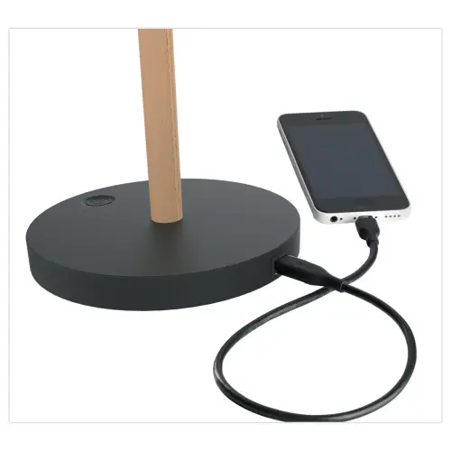 Lampe de bureau VICKY &ndash; Noir - UNILUX 