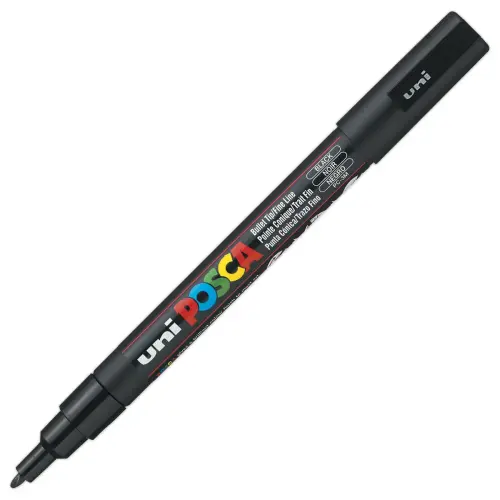 PC3M pointe ogive fine noir 