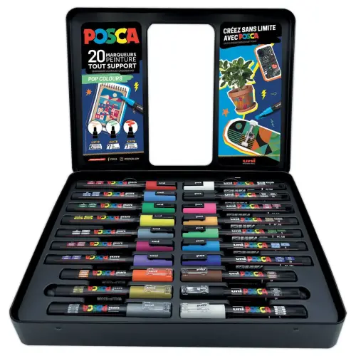 20 Marqueurs peinture - POSCA 
