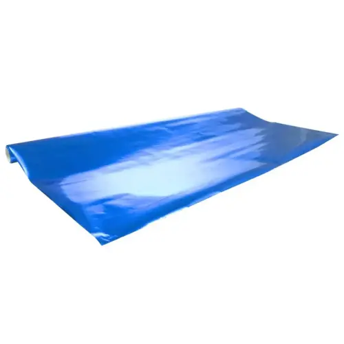 Rouleaux de papier m&eacute;tallis&eacute; - 2 x 0,70 m - Bleu - Maildor 