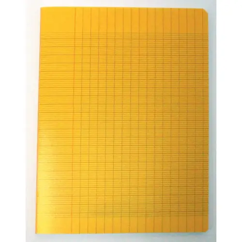 Cahier piqûre Seyès - A5+ 90g - 96 pages - Jaune - Access
