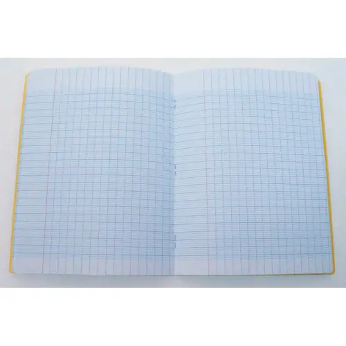 Cahier piqûre Seyès - A5+ 90g - 96 pages - Jaune - Access
