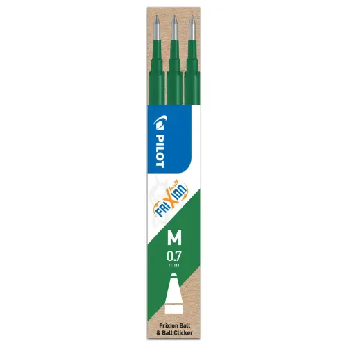 3 Recharges pour stylo Frixion - Vert - PILOT