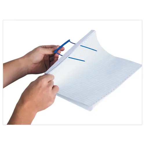 100 Clips d'archivage universel A4 et listing bleu FELLOWES 