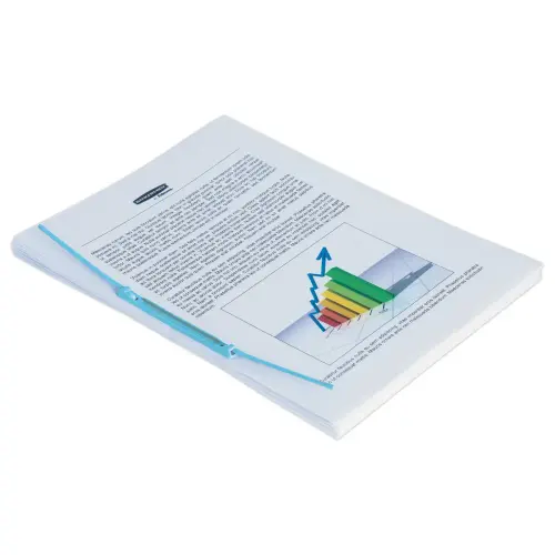 20 Clips d'archivage universel PROCLIP - Bleu clair - Fellowes