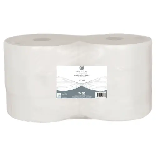 6 Rouleaux de papier toilette Maxi Jumbo - FIDUCIAL OFFICE SOLUTIONS 