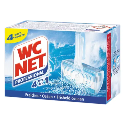 4 Blocs cuvettes 4-en-1 - WC Net