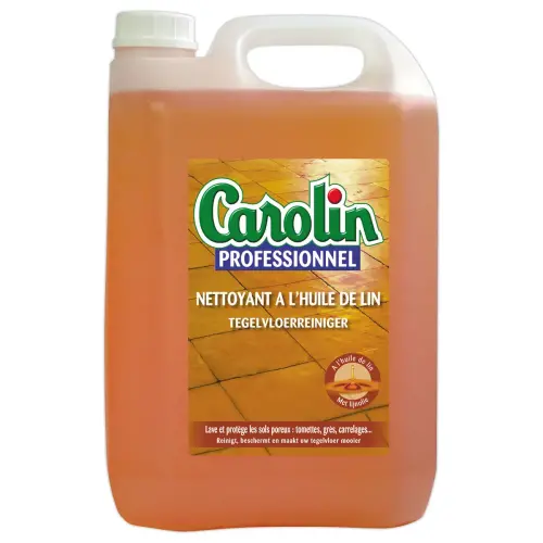 Nettoyant à l'Huile de Lin Carolin - Bidon de 5L