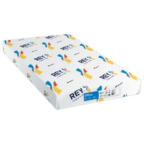 5 Ramettes de papier blanc - A4 - 80g - REY