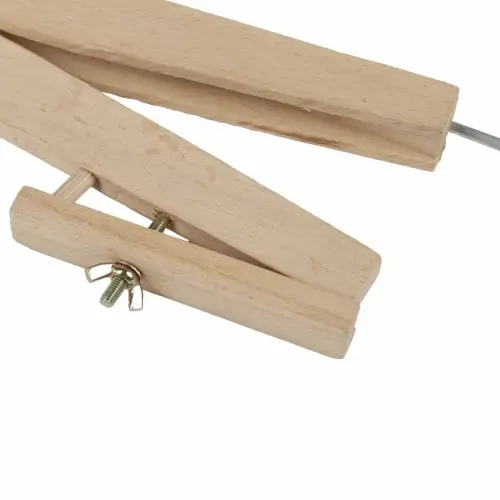 Compas pour tableau blanc 40 cm bois ventouse avec porte marqueur - WONDAY