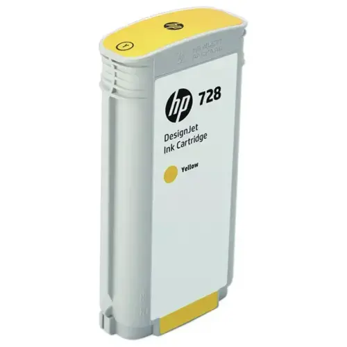 HP 728 cartouche d'encre jaune F9J65A 