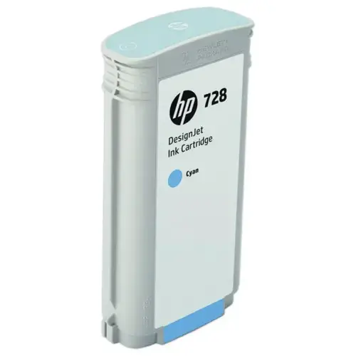 HP 728 cartouche d'encre cyan F9J67A 130 ml