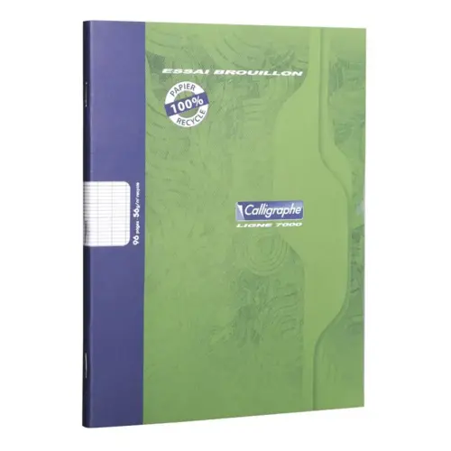 Cahier de brouillon CLAIREFONTAINE - 17x22cm - 96 pages Seyès 56g - - lot de 10