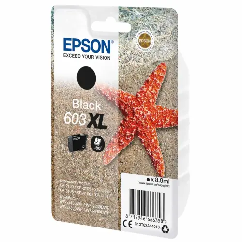 Cartouche Epson 603 XL noire