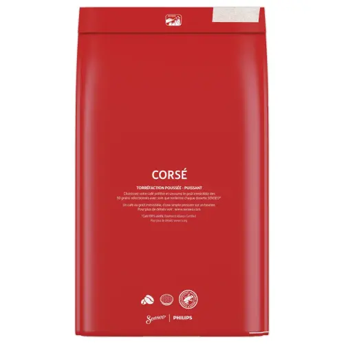 54 Dosettes de caf&eacute; Cors&eacute; - Intensit&eacute; 8 - Senseo 