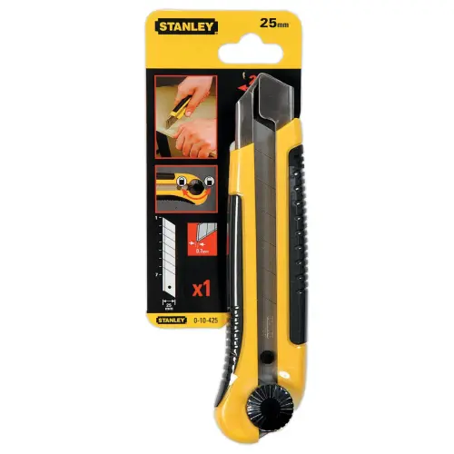 Cutter 25mm bimatière - STANLEY