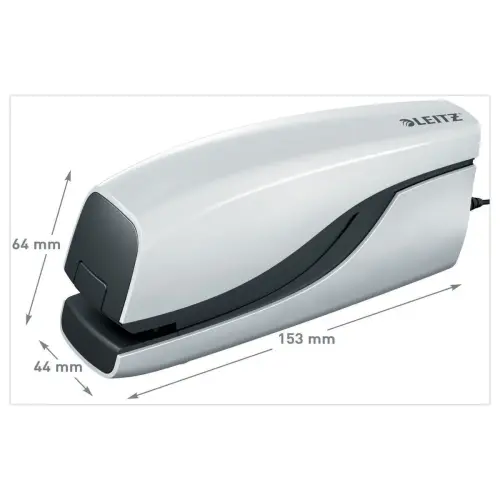 Agrafeuse &eacute;lectrique NeXXt filaire - 20 feuilles - Blanc - LEITZ 