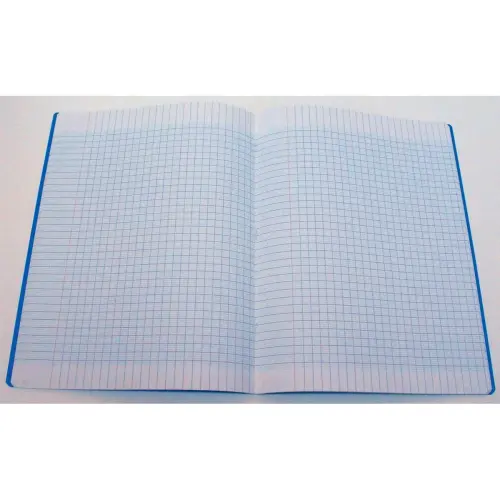 Cahier piqûre Seyès - A4+ 90 g - 48 pages - Bleu - Access