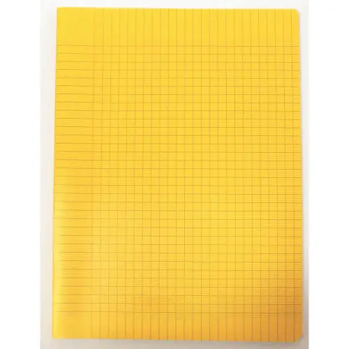 Cahier piqûre Seyès - A4+ 90 g - 48 pages - Jaune - Access
