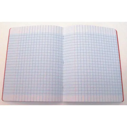 Cahier piqûre Seyès - A5+ 90 g - 96 pages - Rouge - Access