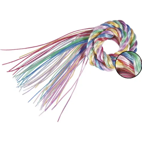 Fil scoubidou coloris assortis - lot de 180 - Folia 