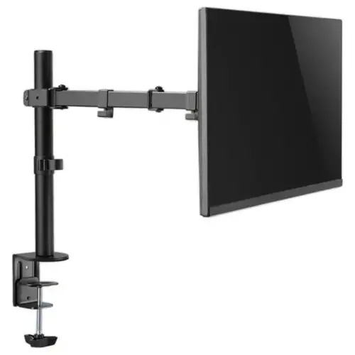 Bras porte-écran simple Ergo Line Noir
