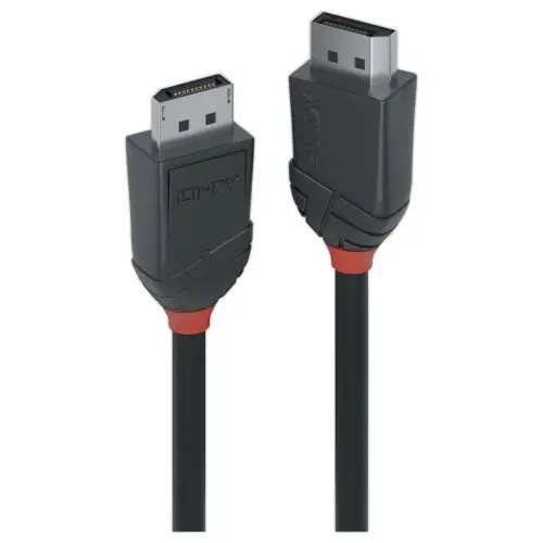 Câble DisplayPort 1.2, Black Line, 2m - LINDY