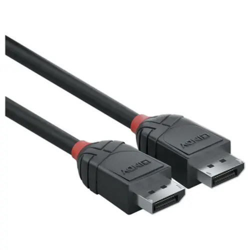 Câble DisplayPort 1.2, Black Line, 2m - LINDY