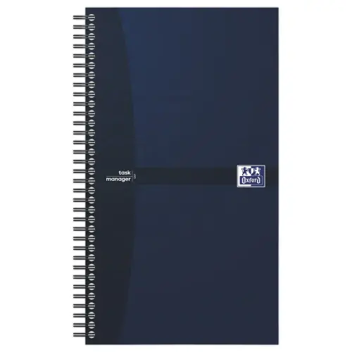Cahier spirale Oxford Task Manager 14,1 x 24,6 cm 230 pages 