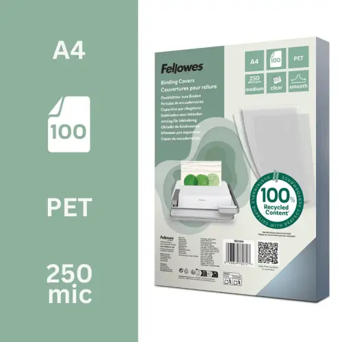 100 COUVERTURE POUR RELIURE A4 250&micro; 