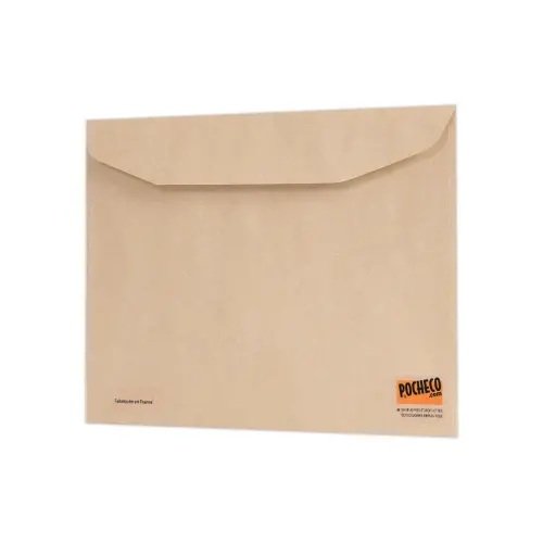 1000 Enveloppes MSP papier kraft - 85g - 162x229mm - Fenêtre 45x100mm - POCHECO