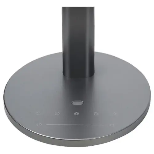 Lampe Led Tech multifonction interrupteur tactile - Noir 