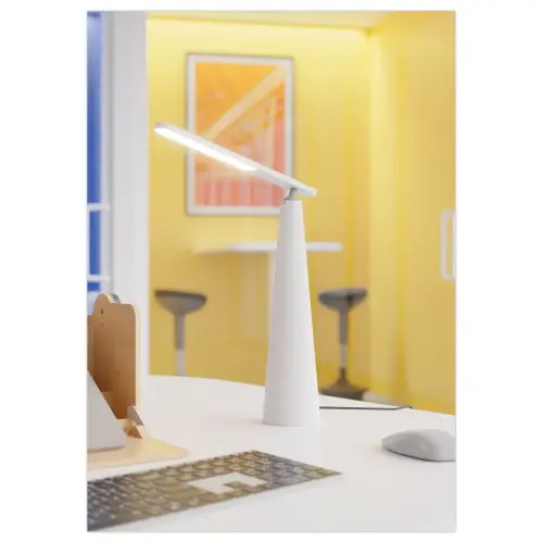 Lampe Led sans fil transportable interrupteur tactile - Blanc 