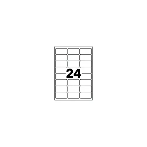15 Planches d'étiquettes 63,5x33,9 mm - AVERY