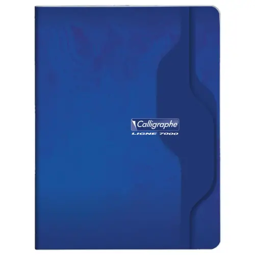 Cahier agraf&eacute; Calligraphe 70g, 17x22 cm,5x5,96 pages 