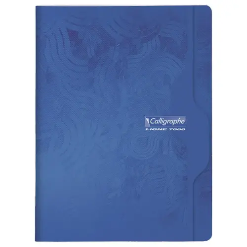 Cahier agrafé Calligraphe 70g, 24x32 cm,5x5,96 pages