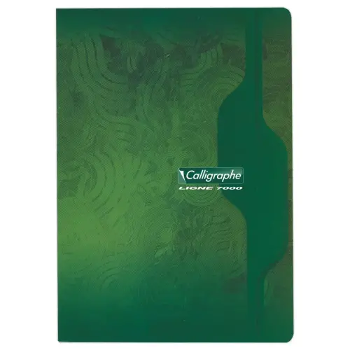 Cahier agrafé Calligraphe 70G, A4, 5x5,96 pages