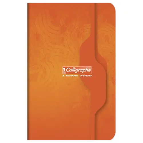 Carnet agrafé 5 x 5 - 9 x 14 cm 70 g - 96 pages - Coloris aléatoire - Calligraphe