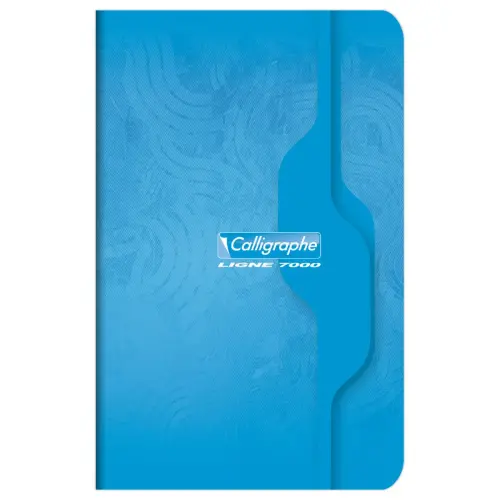 Carnet agrafé 5 x 5 - 9 x 14 cm 70 g - 96 pages - Coloris aléatoire - Calligraphe