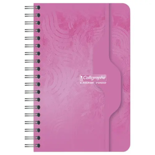 Carnet spirale Calligraphe 70g, 11x17cm,5x5, 100 pages