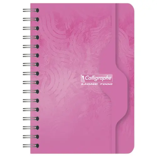 Carnet spirale Calligraphe 70g, 9x14cm,5x5, 100 pages