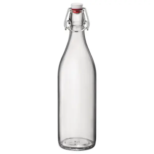 Bouteilles 1L en verre avec bouchon
