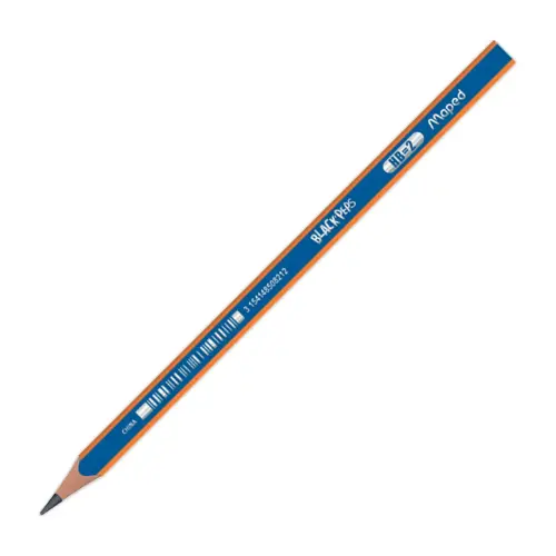 12 Crayons à papier Black’Peps – MAPED