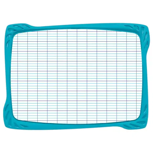 Ardoise effa&ccedil;able &agrave; sec + brosse et feutre - Incassable - Maped 