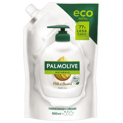 SAV RECH PALMOLIVE LAIT AMANDE 500ML